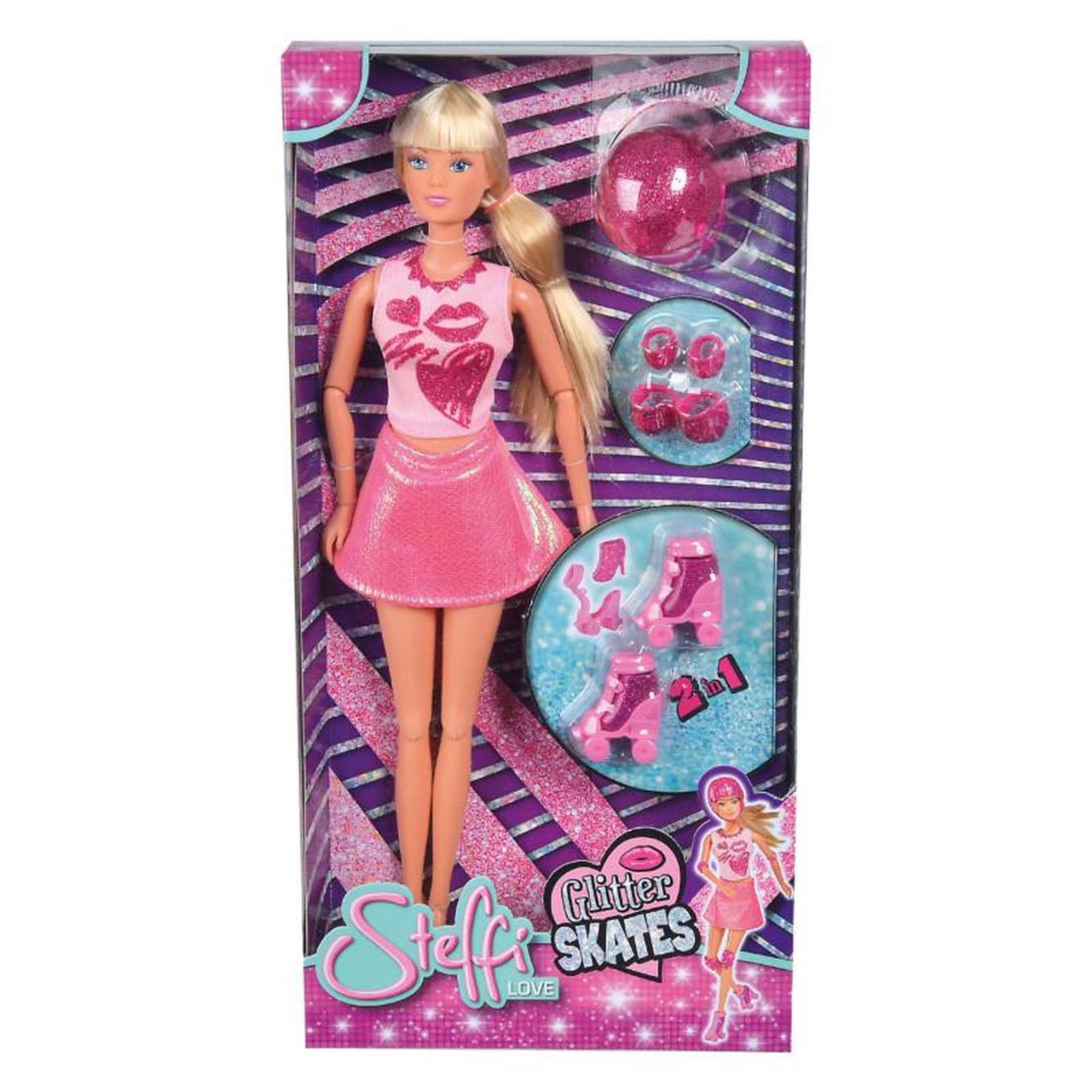 Voir la diapositive 2 : STEFFI LOVE Steffi Love Glitter Skates Pop 105733268