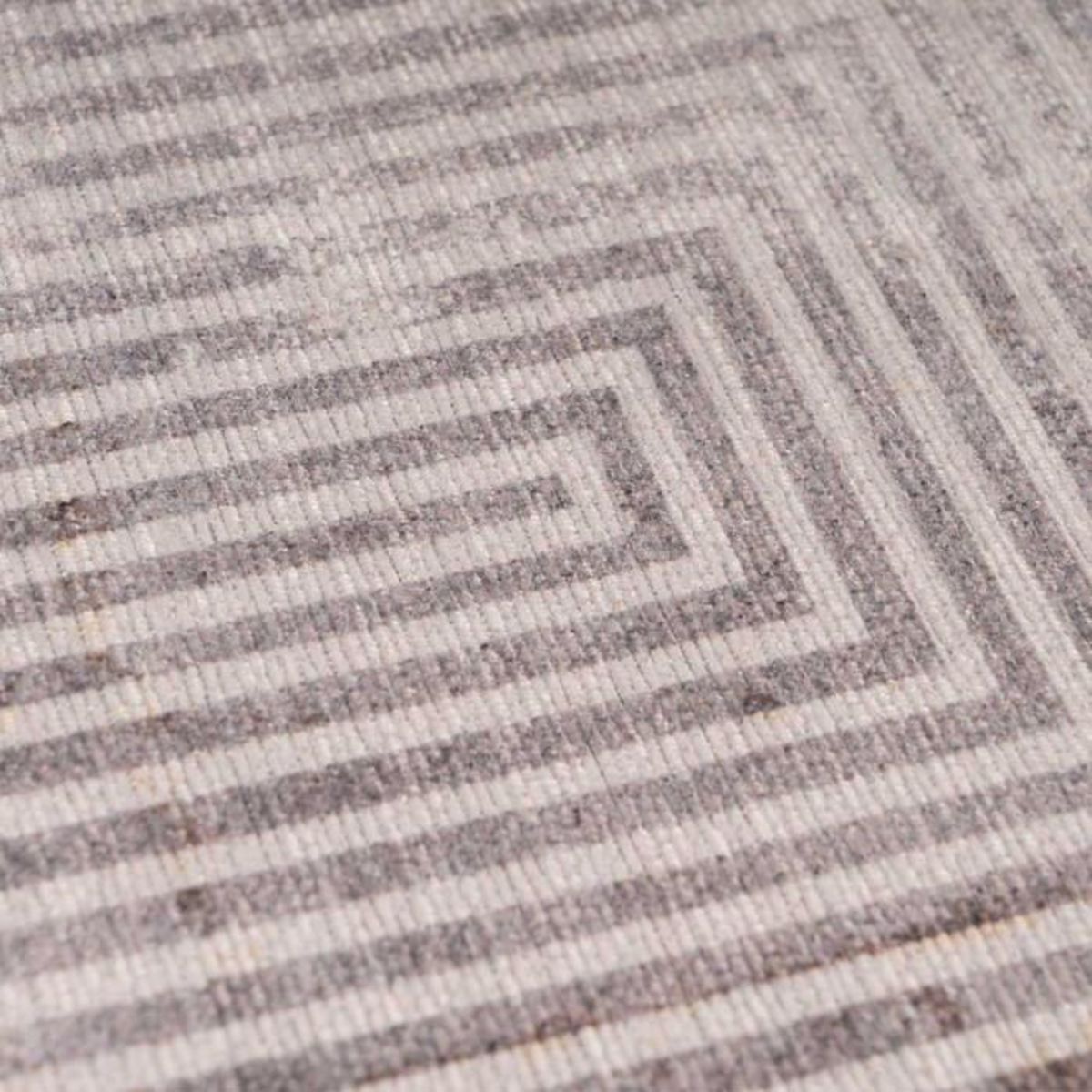 Paris Prix Tapis Tissé Imprimé à Poils Plats  Maya VI  Gris