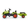 FALK Tracteur enfant Claas Arion 410 avec remorque 2 à 5 ans - Falk