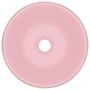 Voir la diapositive 3 : VIDAXL Lavabo rond de luxe Rose mat 40x15 cm Ceramique