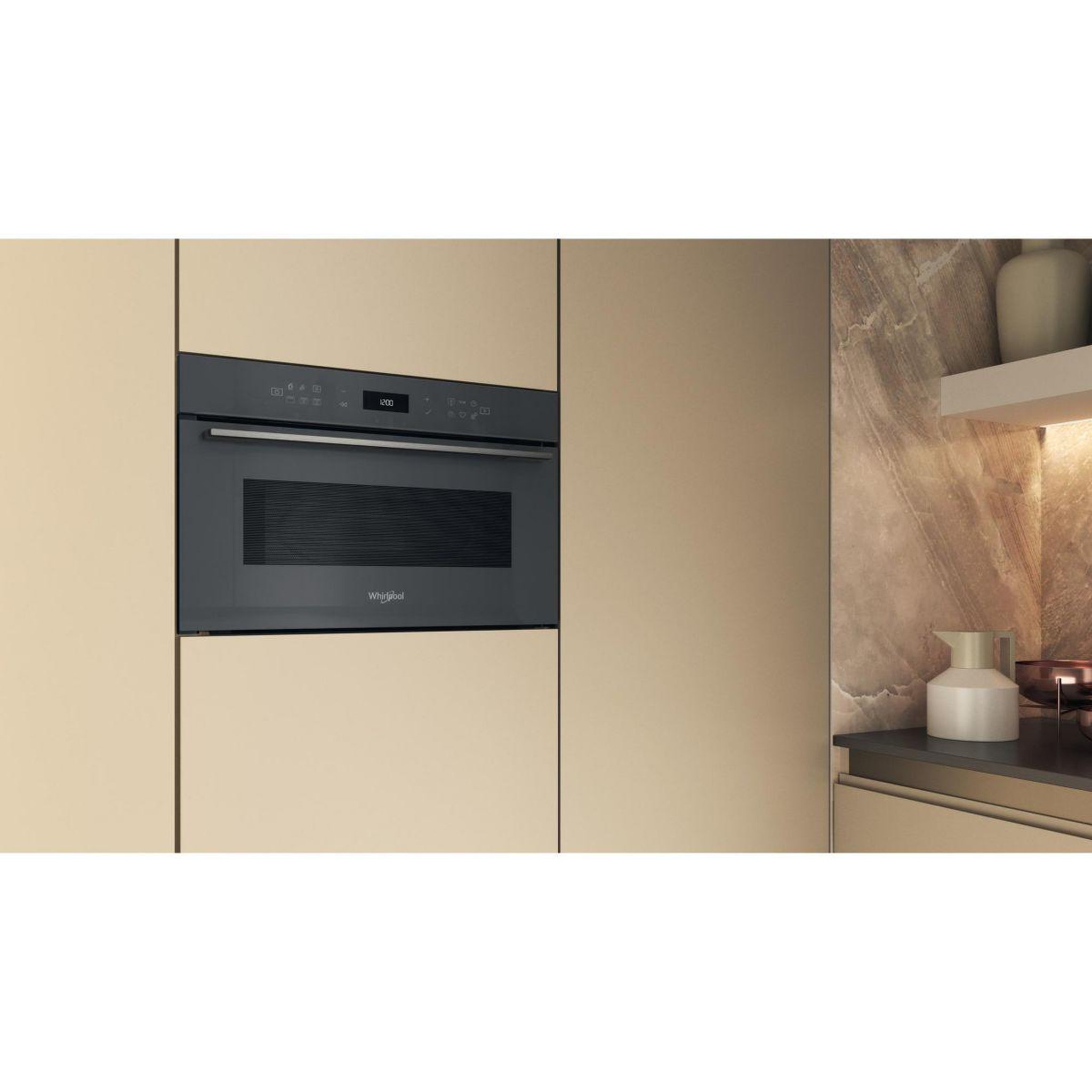Voir la diapositive 5 : Whirlpool Micro ondes encastrable WMD7O4TSGF
