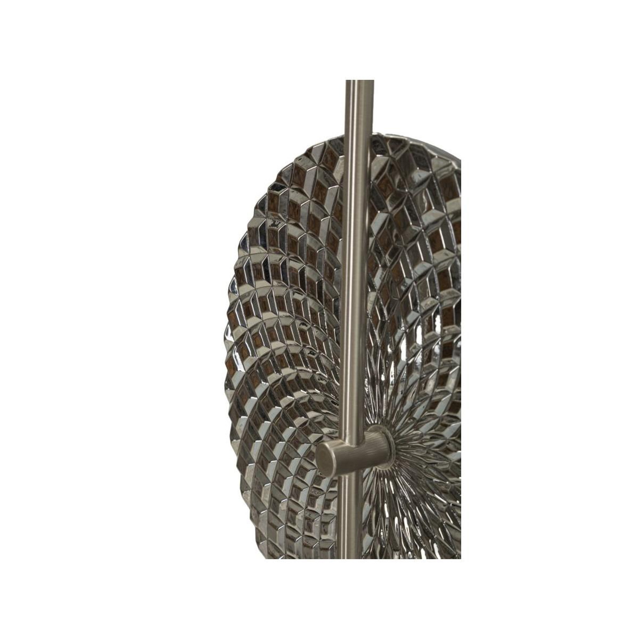 Voir la diapositive 3 : Paris Prix Applique murale en métal  silvery  54cm argent
