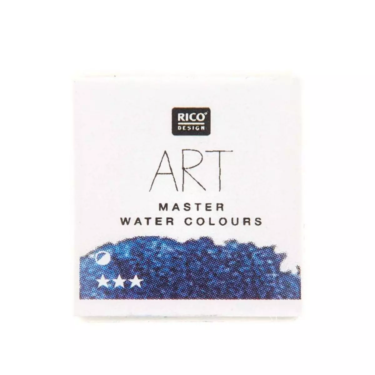 RICO DESIGN Peinture Aquarelle - Bleu de Prusse - 1/2 godet