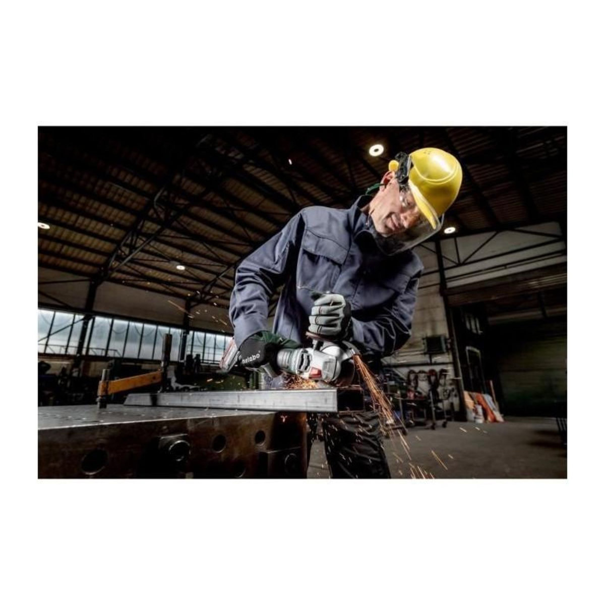 METABO Meuleuse d'angle sans fil - METABO - WB 18 LT BL 11-125 Quick - 18V - MetaBOX 165 L