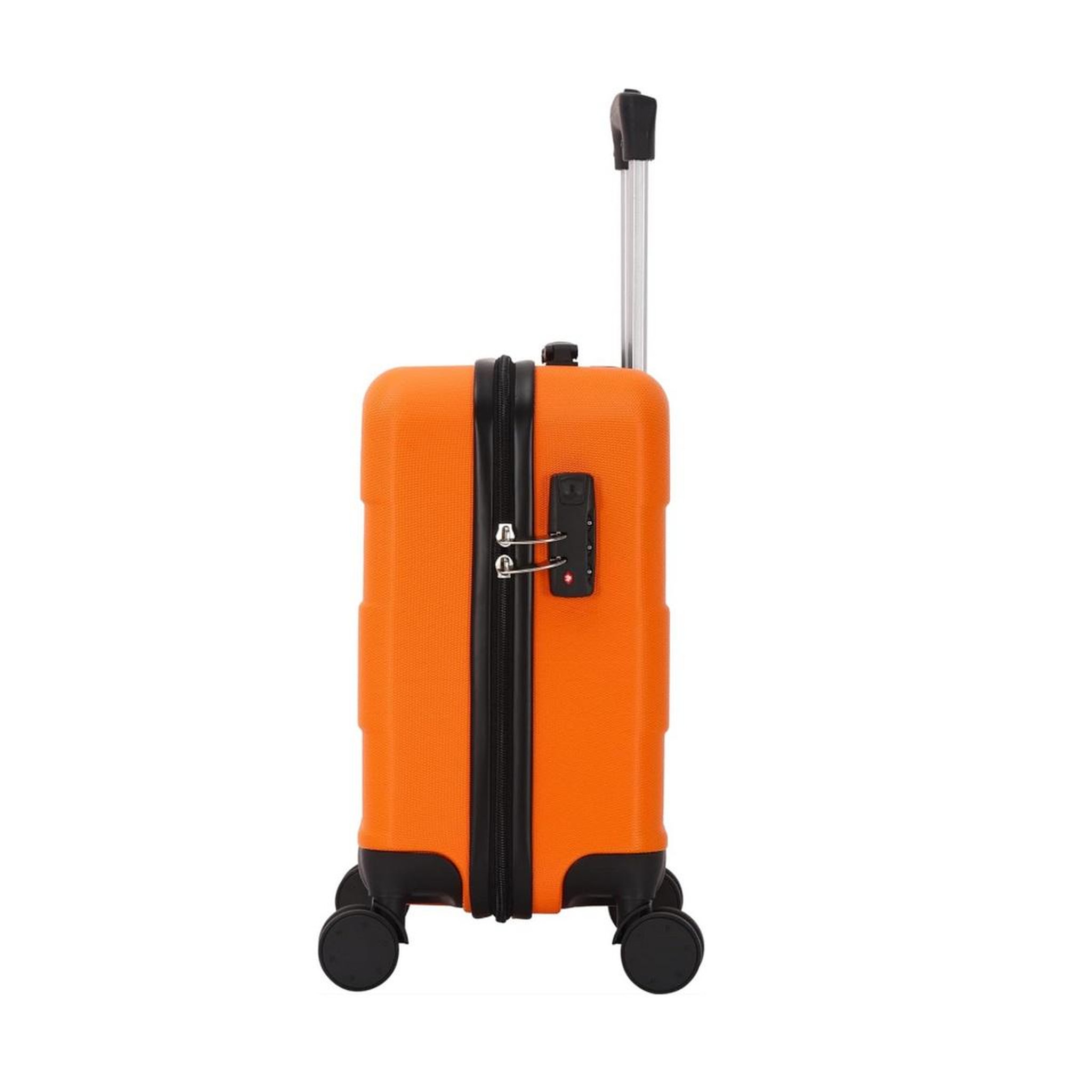 Voir la diapositive 2 : TROLLEY ADC Valise cabine à roulettes orange - val-547