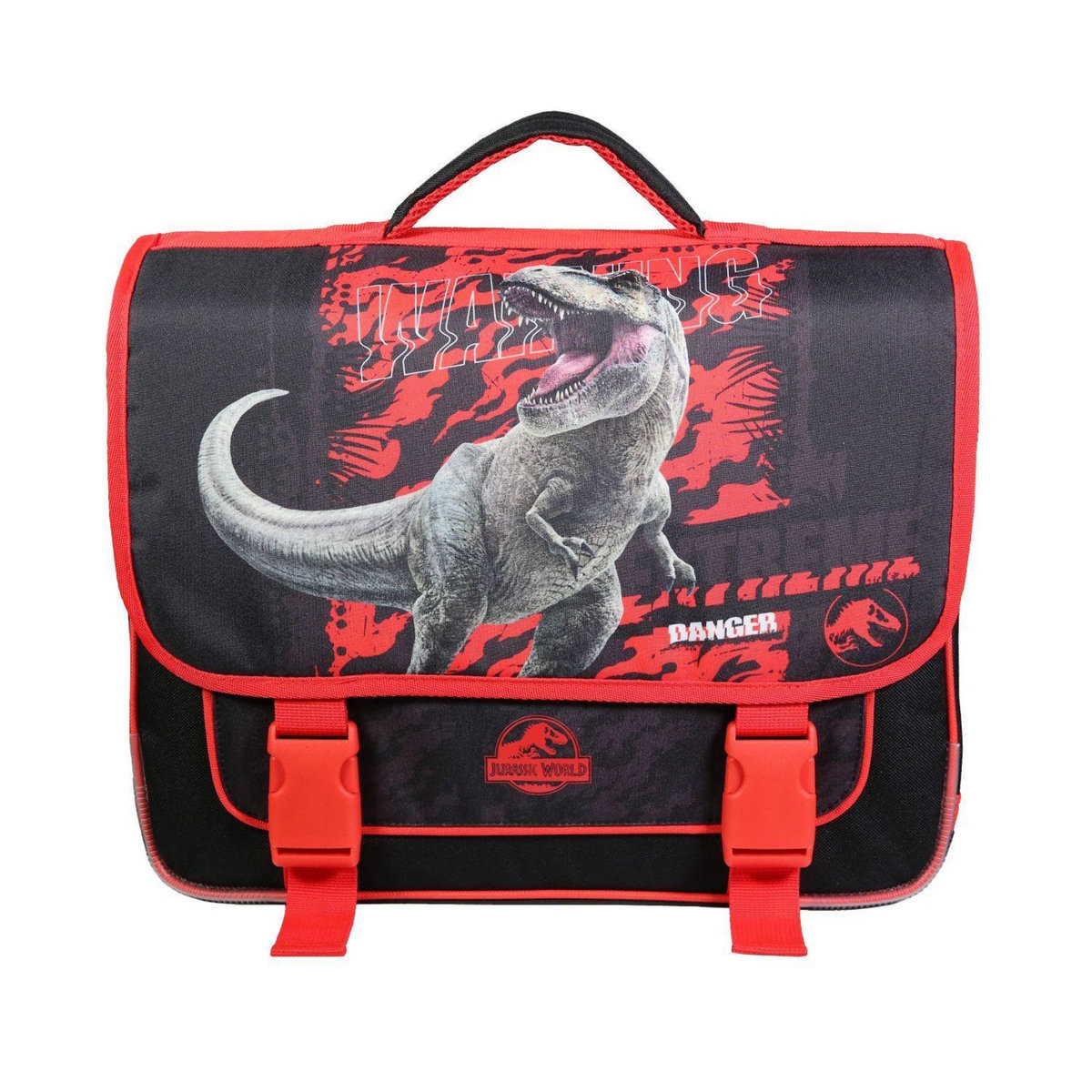 Bagtrotter BAGTROTTER Cartable 38 cm Jurassic World Dinosaure Noir