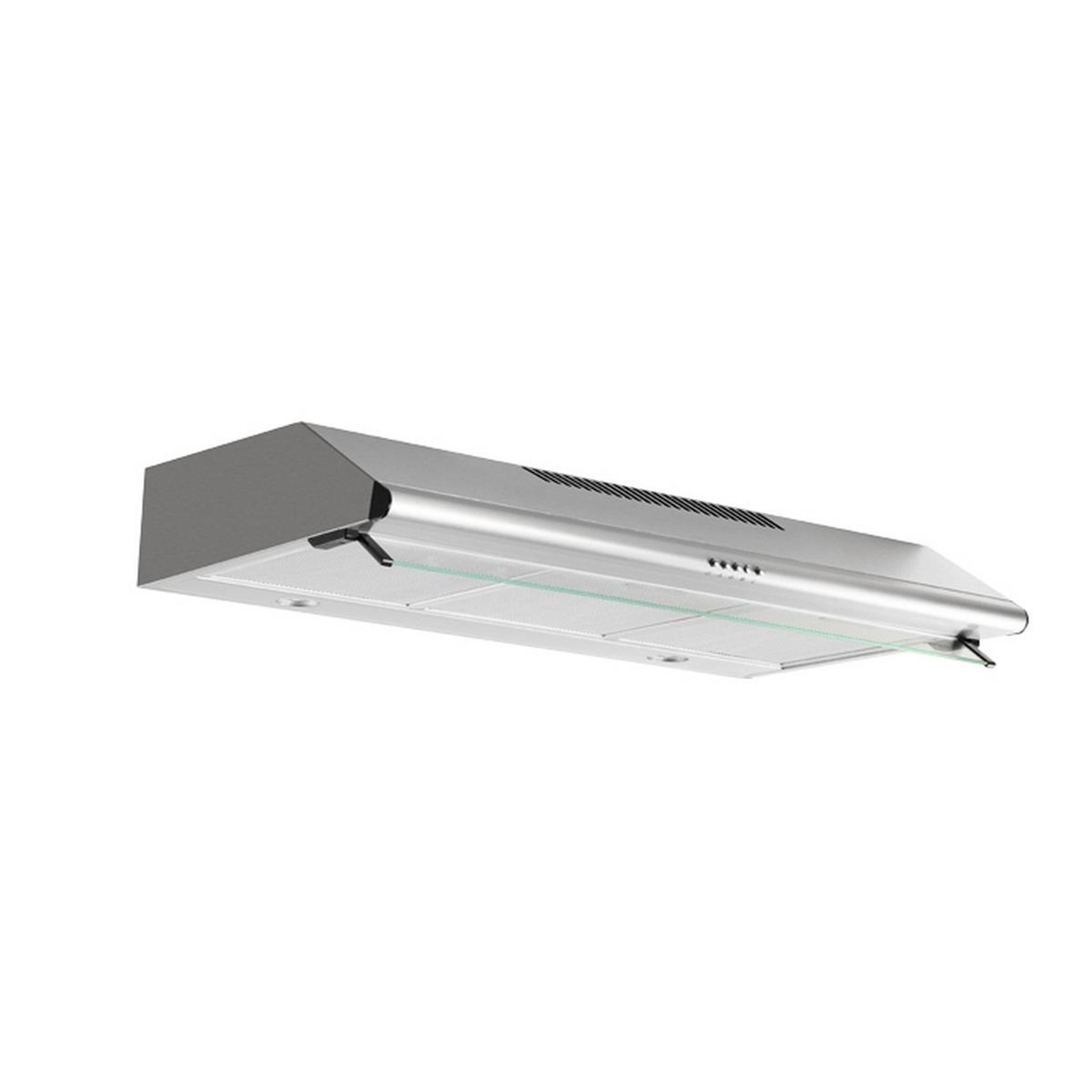 Airlux Hotte casquette 80cm 322m3/h inox - ahc830ss