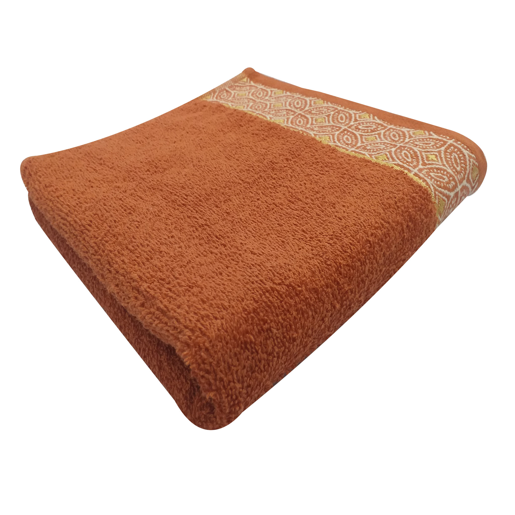 Voir la diapositive 1 : ACTUEL Serviette de toilette fantaisie en coton 450gsm IBIZA