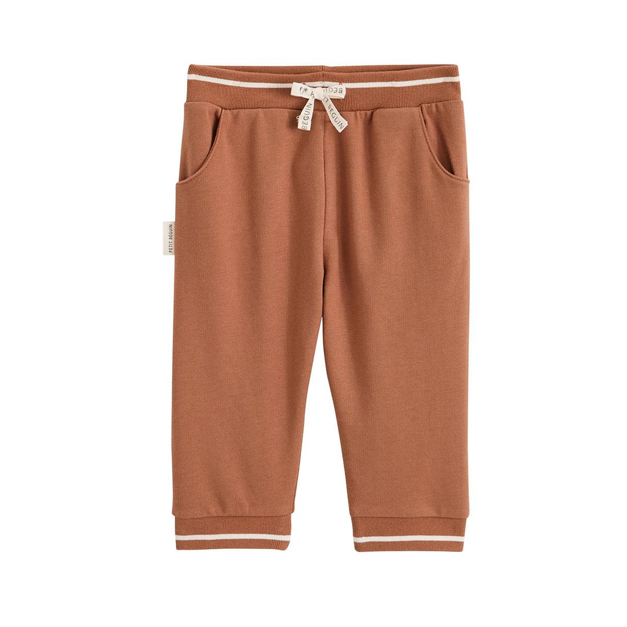 Petit Béguin Pantalon enfant kansas city. Coloris disponibles : Marron