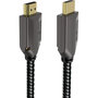 Voir la diapositive 4 : ADEQWAT Câble HDMI 2.1/48Gpbs 3M Noir
