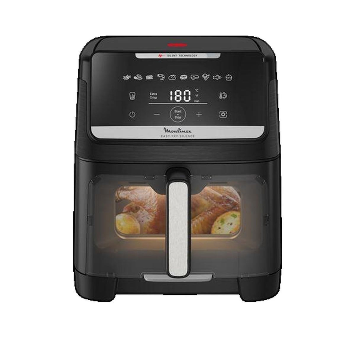 MOULINEX Friteuse Moulinex Easy Fry Silence XXL Capacité 7 litres Noir