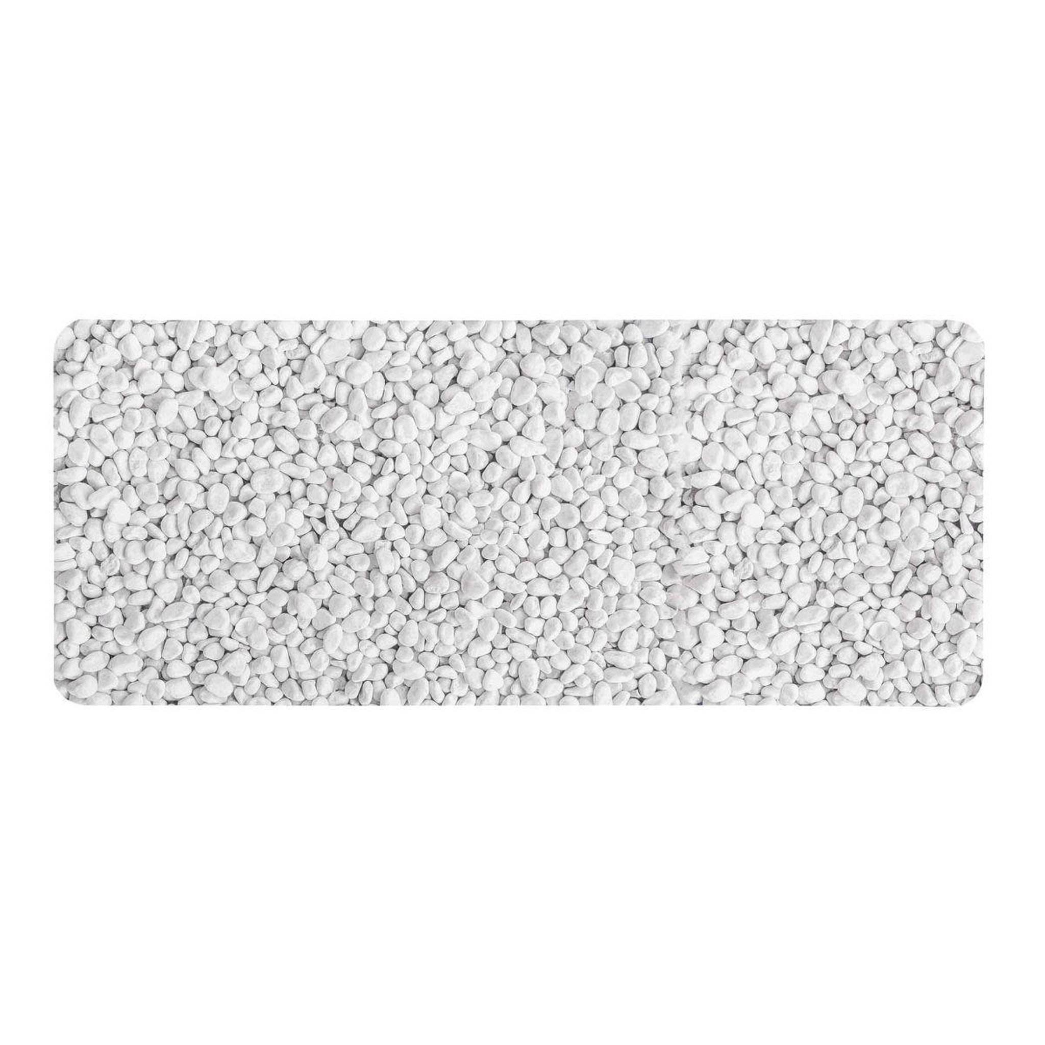 Douceur d'Intérieur Tapis de bain imprimé  leandra  50x120cm gris