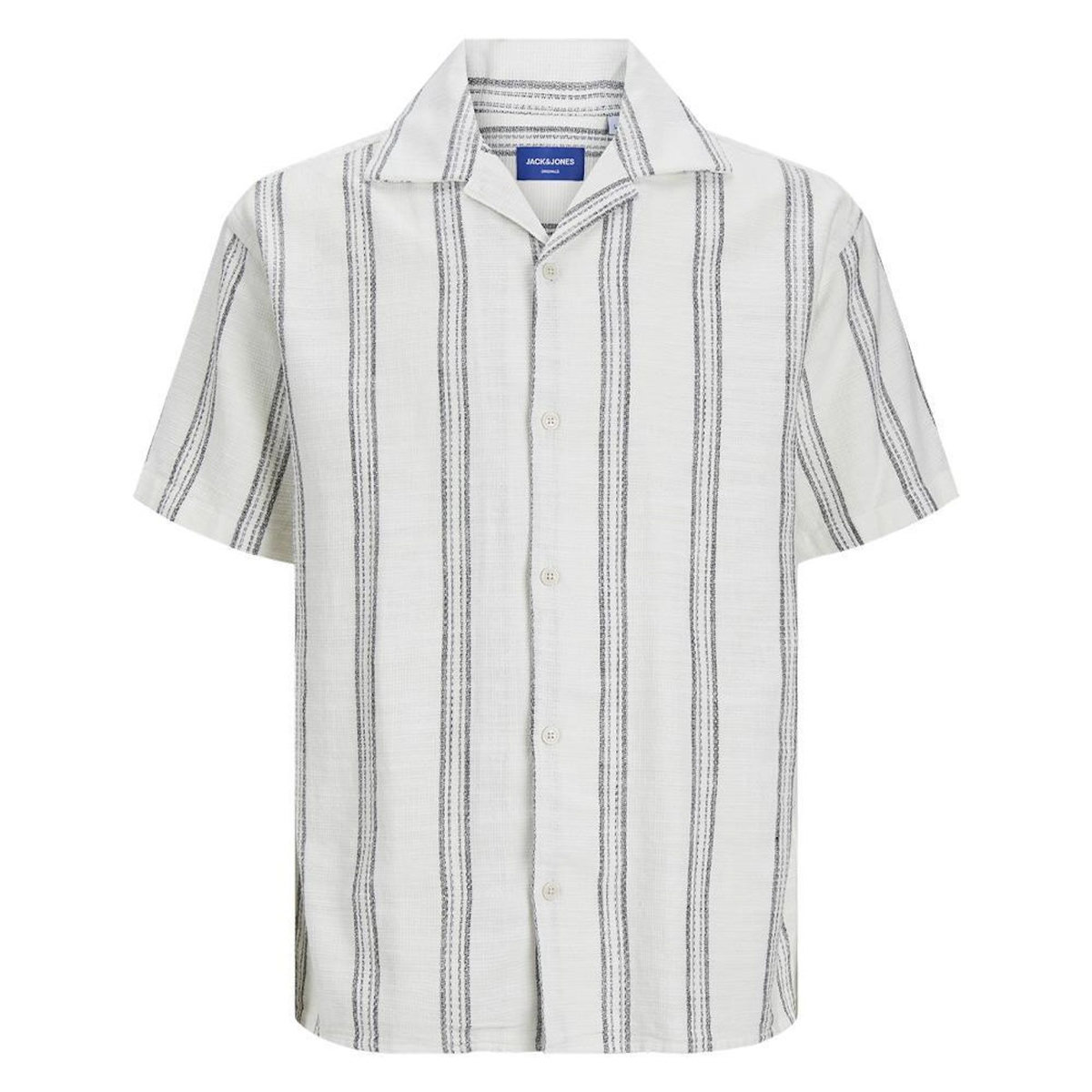 Jack & Jones Chemisette Rayures Blanc/ Homme Jack & Jones Cabana