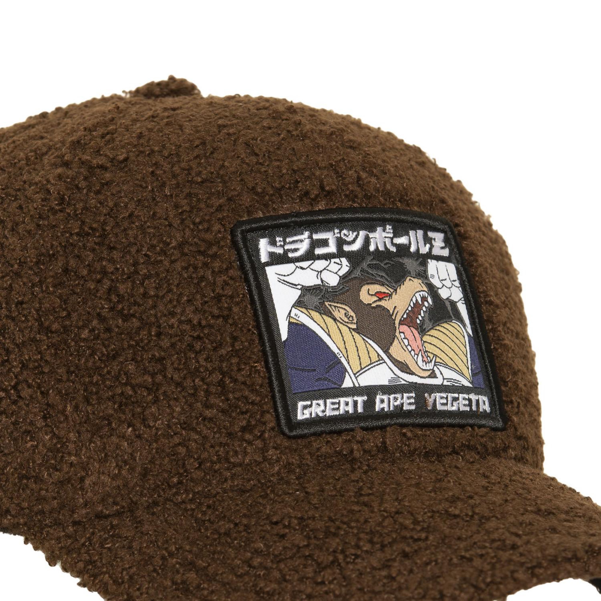 Voir la diapositive 3 : CAPSLAB Casquette baseball en sherpa avec patch dragon ball z sherpa