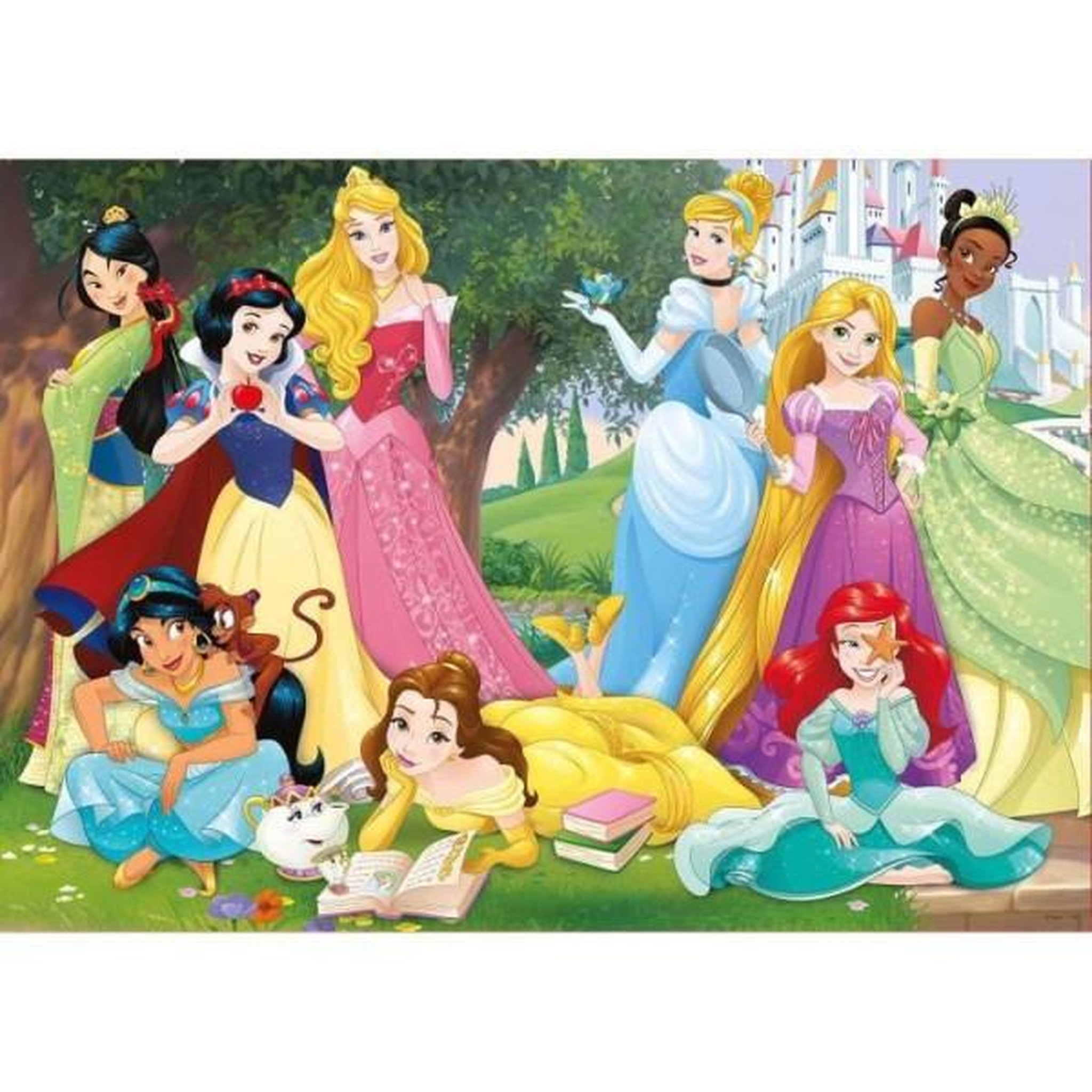 Voir la diapositive 2 : EDUCA Puzzle disney princesses 500 pieces - marque educa - theme dessins animés et bd
