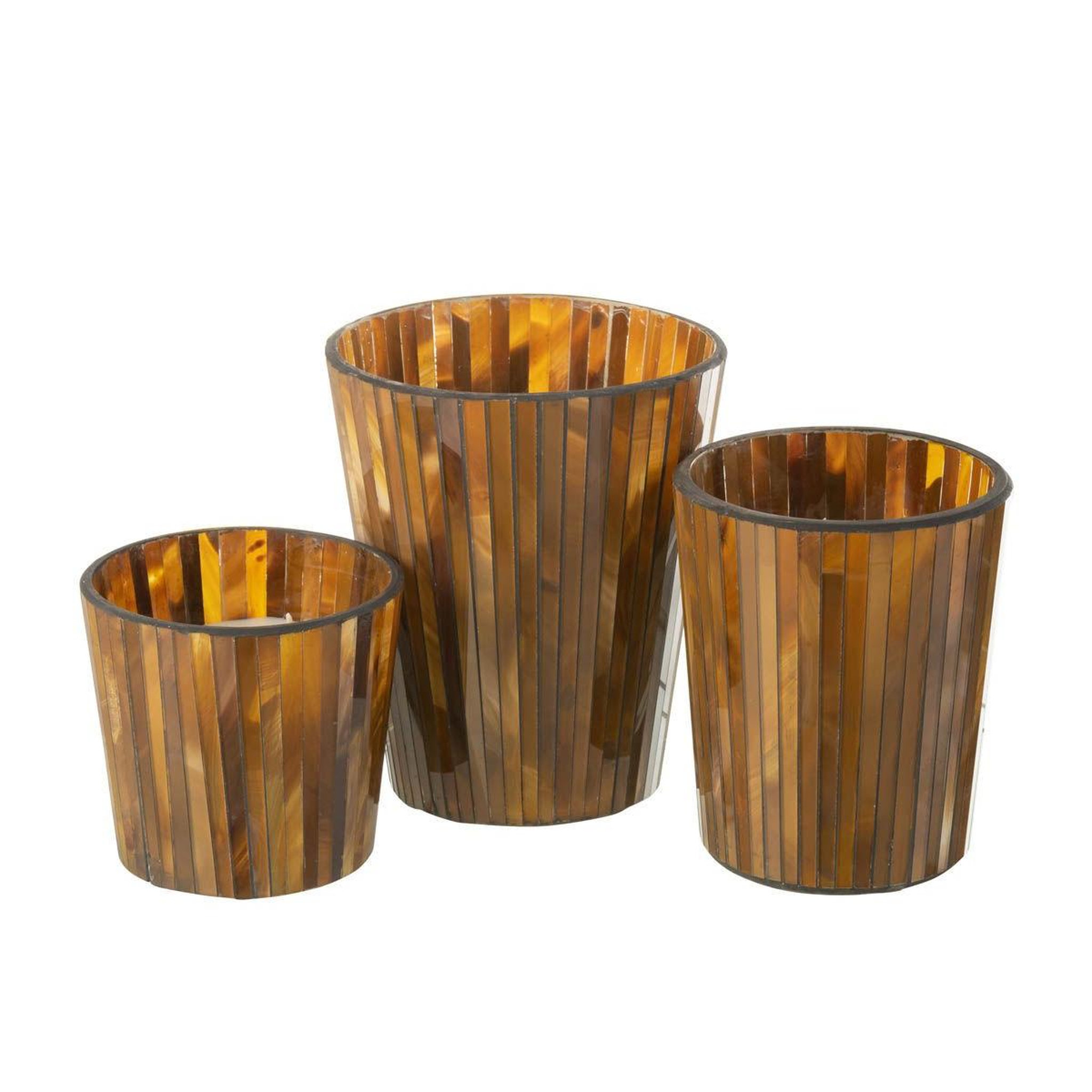 Voir la diapositive 5 : J-LINE Bougie parfumée  noa  11cm zesty sunburst