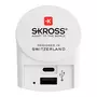 Skross Adaptateur prise Secteur Europe 1 USB + 1 TYPE C