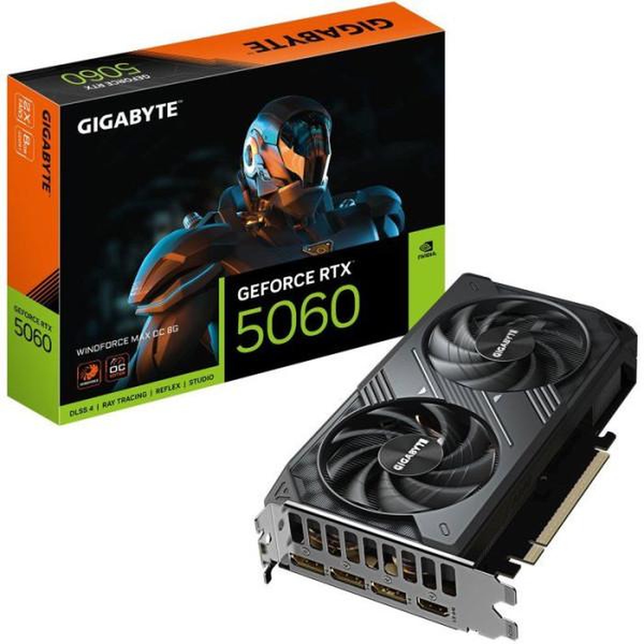 Gigabyte Gigabyte - wf2max - carte graphique - nvidia rtx 5060 oc - 8 go