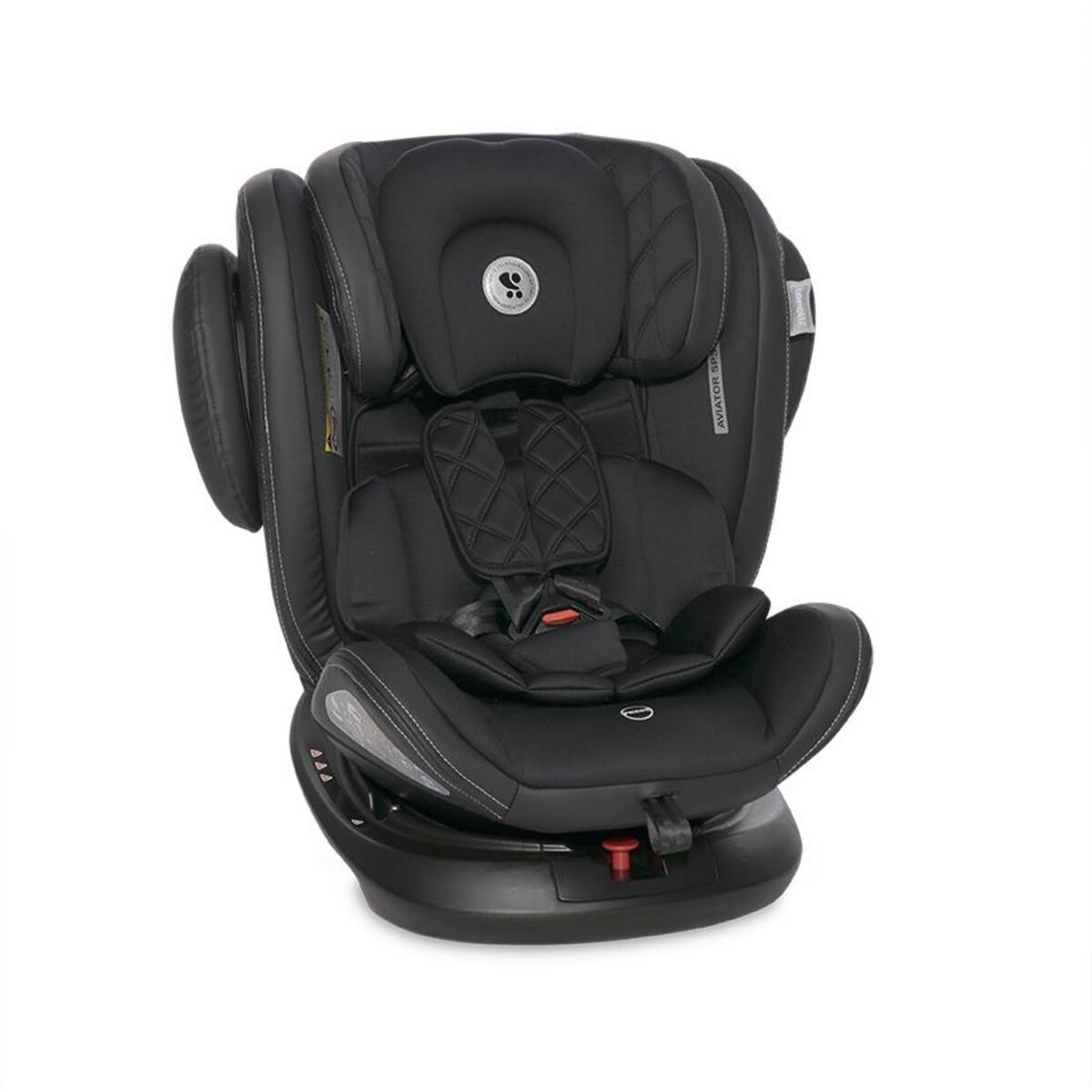 BEBELISSIMO BEBELISSIMO - Siège auto Isofix - pivotant 360 ° - groupe  0+/1/2/3 - (0-36kg) - Hellios - beige / noir pas cher 