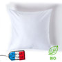 Voir la diapositive 2 : Home collection Oreiller bio 60x60cm fabrication francaise