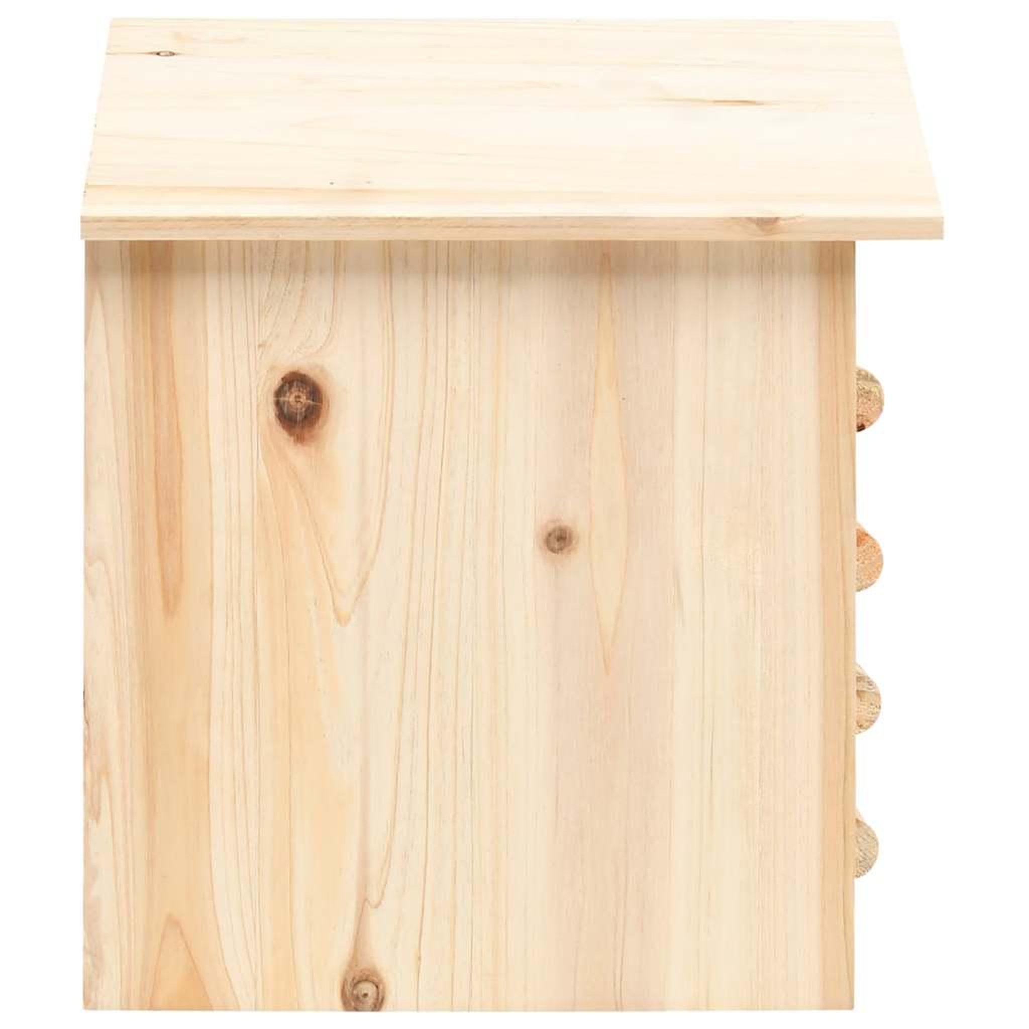 Voir la diapositive 3 : VIDAXL Maison pou chauve-souris bois de sapin massif 30x20x38 cm