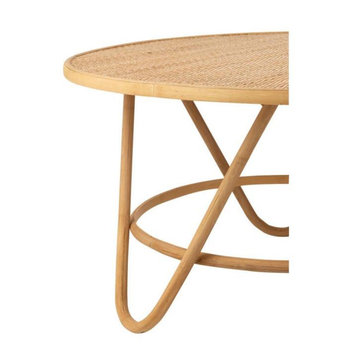 Paris Prix Table Basse en Rotin  Balia  80cm Naturel