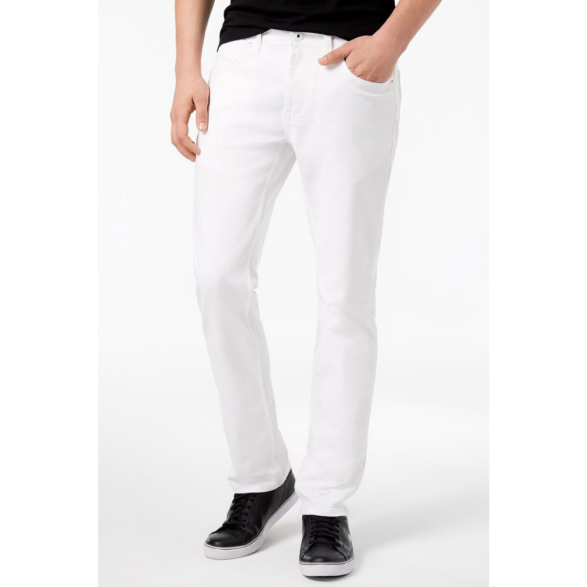 Jeans regular discount homme pas cher