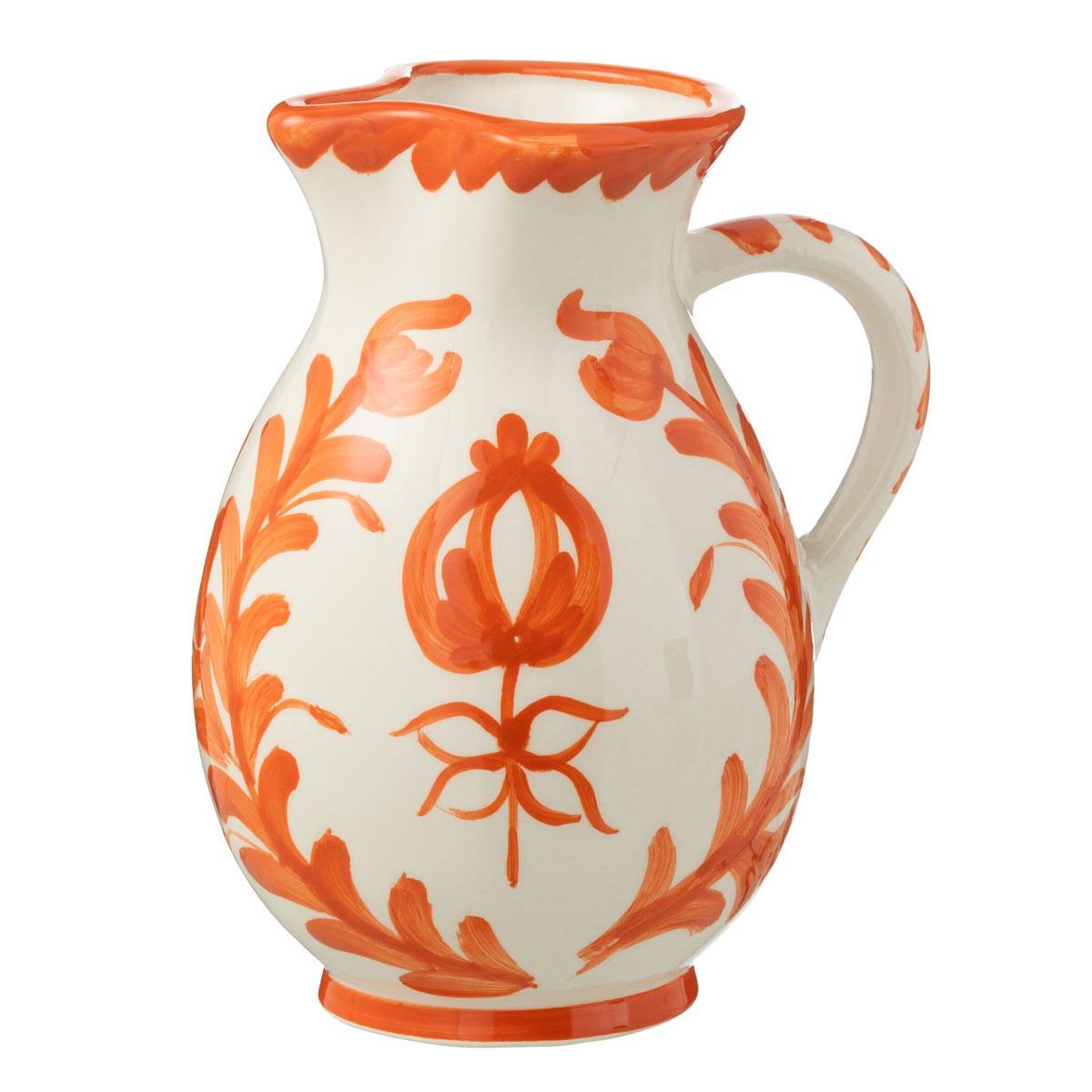 J-LINE Pichet en céramique  granada  1,6l orange