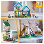 Voir la diapositive 7 : LEGO Creator 31139 - La maison accueillante Kit de Construction de Maquettes avec 3 Habitations Différentes