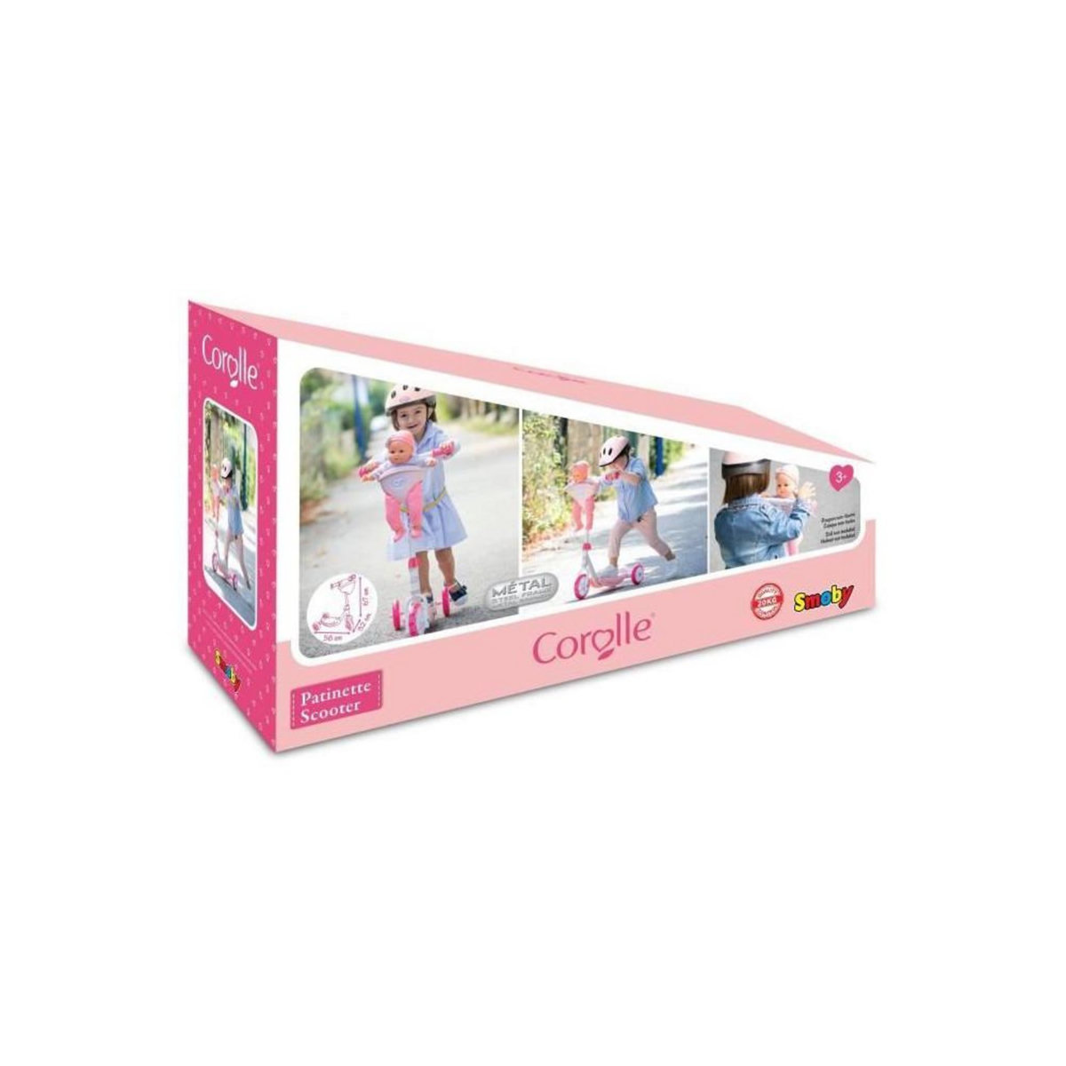 SMOBY SMOBY Corolle Patinette 3Rdes 3 ans