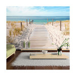 Paris Prix Papier Peint  Vacances au Bord de la Mer. Coloris disponibles : Multicolore