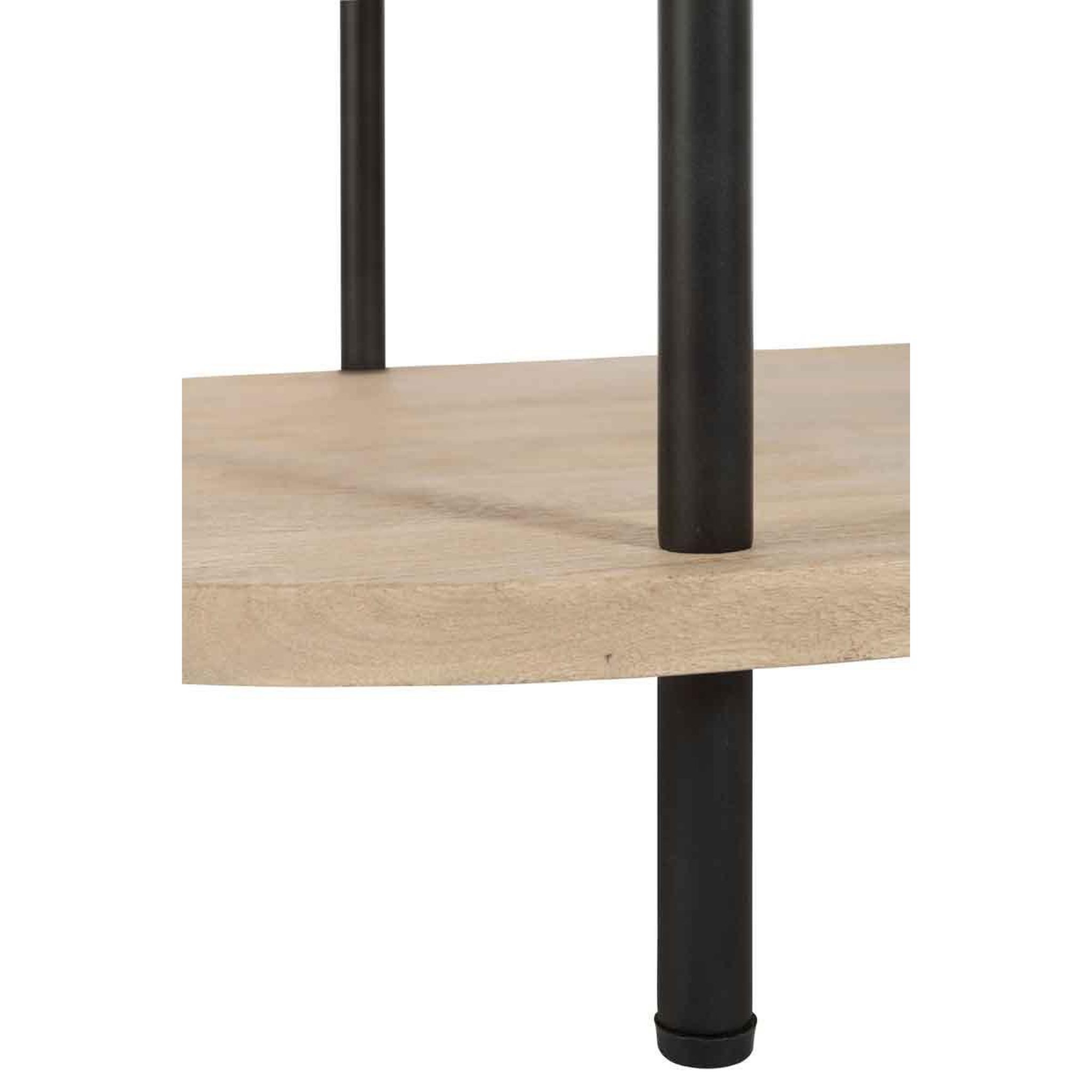 Voir la diapositive 5 : J-LINE Table basse 2 niveaux  eli  120cm naturel