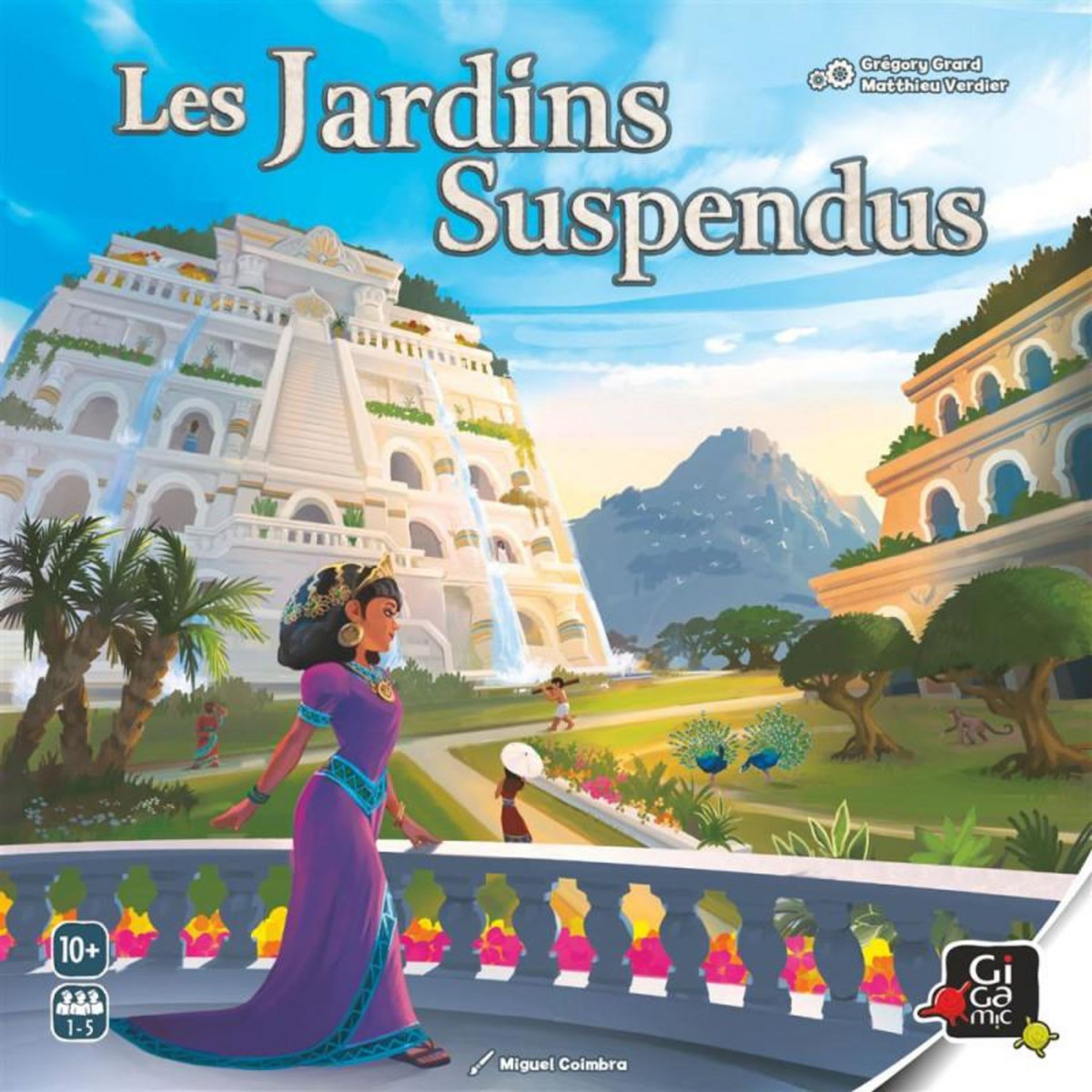 Gigamic Jeu de stratégie Gigamic Les jardins suspendus
