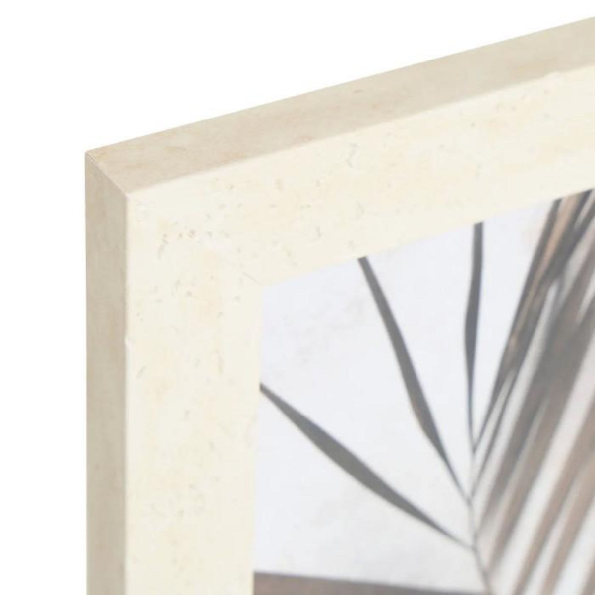 ATMOSPHERA Pêle-Mêle 5 Photos Effet Travertin  Anaya  48cm Beige