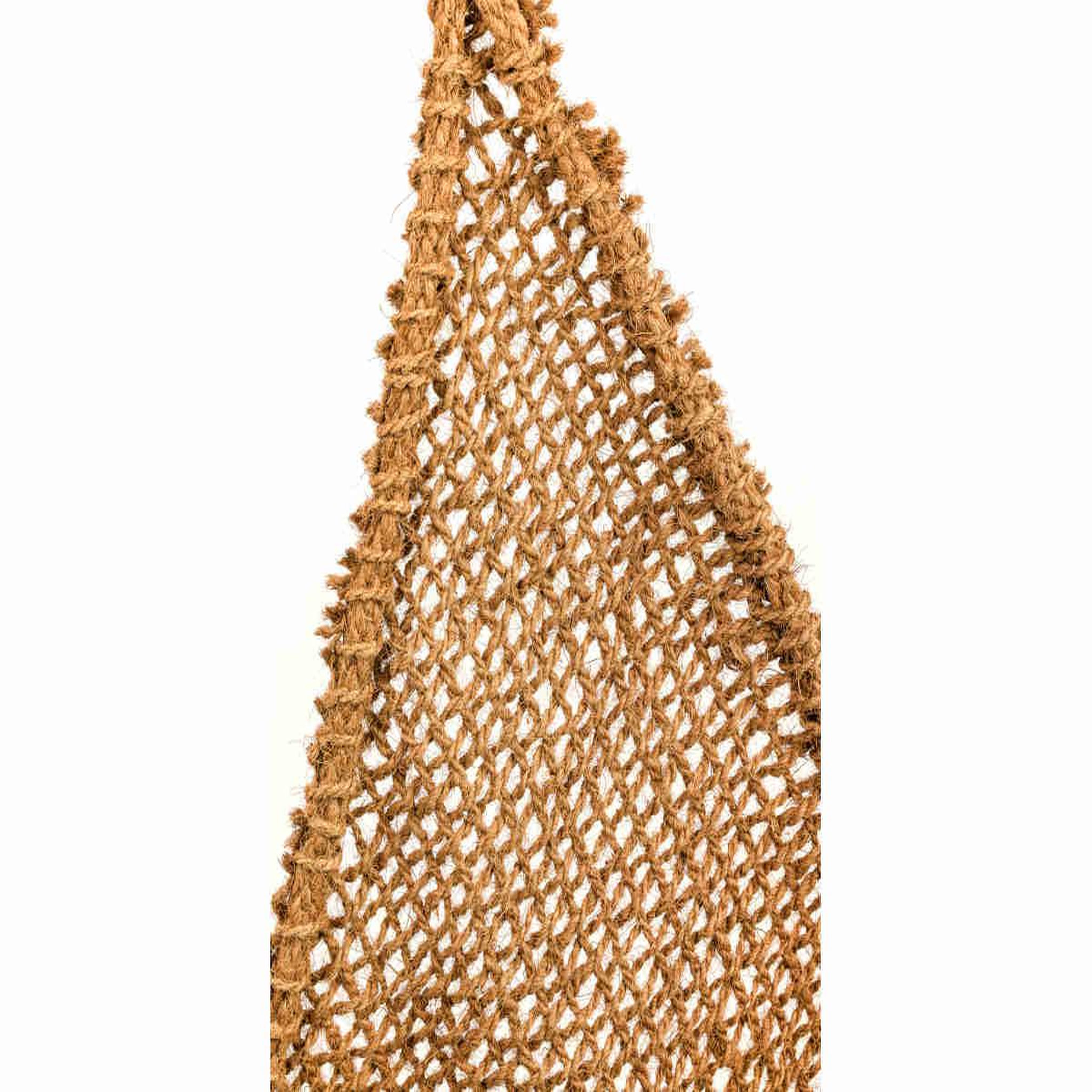 Voir la diapositive 4 : Jardiline Ombrière naturelle en fibres de coco triangulaire 3,50 m - jardiline