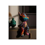 Voir la diapositive 6 : Paris Prix Ourson Cravate en Résine  Psyco  23cm Multicolore