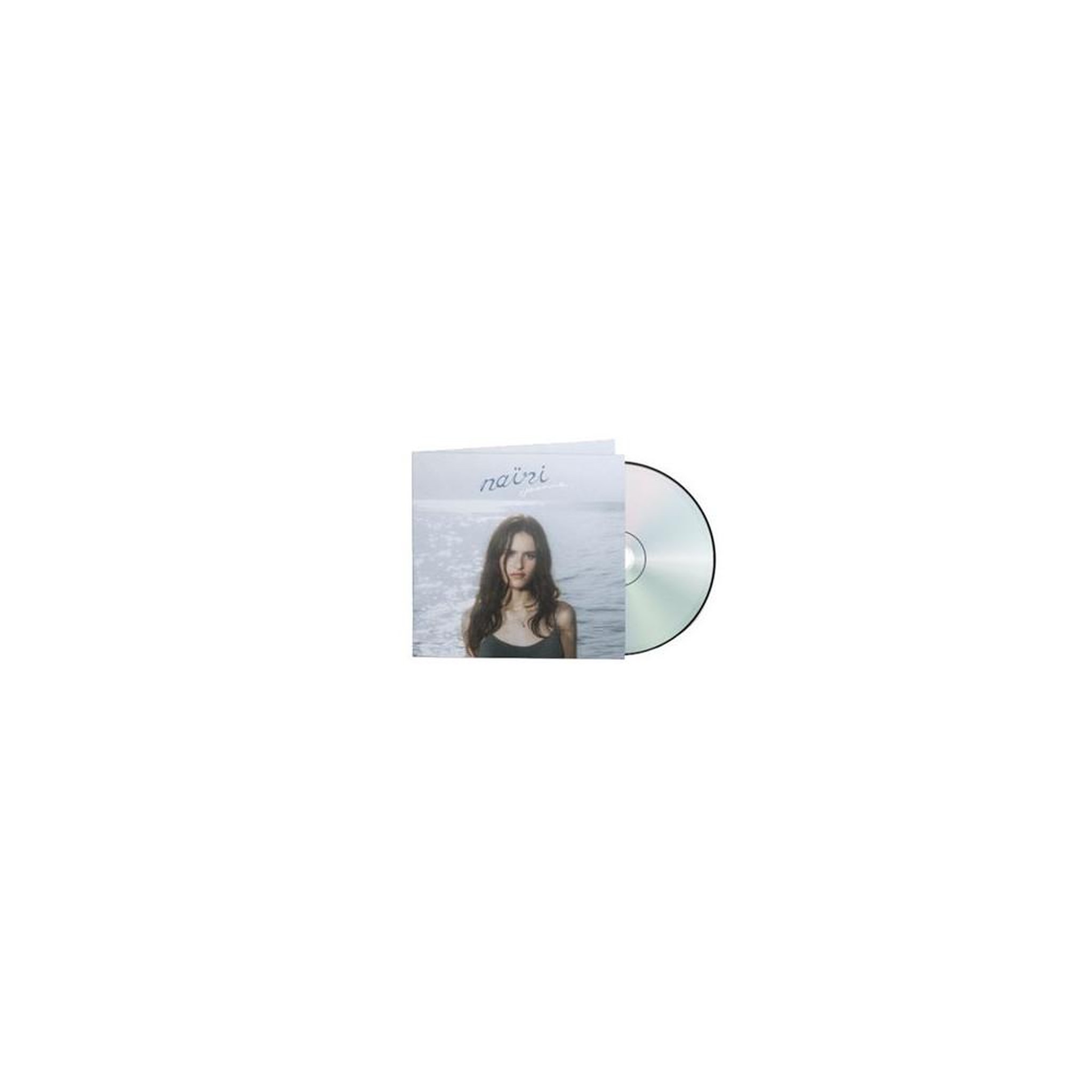 COLUMBIA Cd ep naïri de jeanne en pochette carte, disque argent partiellement visible
