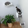 Trixie TRIXIE Hamac pour chats 54 x 28 x 33 cm Creme et gris
