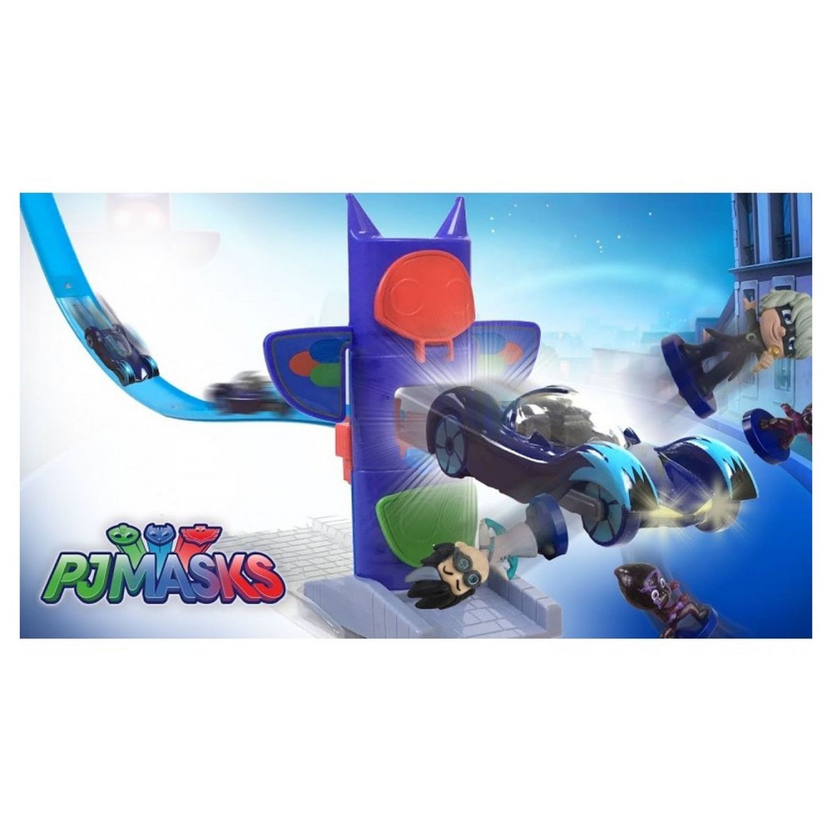 Piste de course de lancement PJMasks