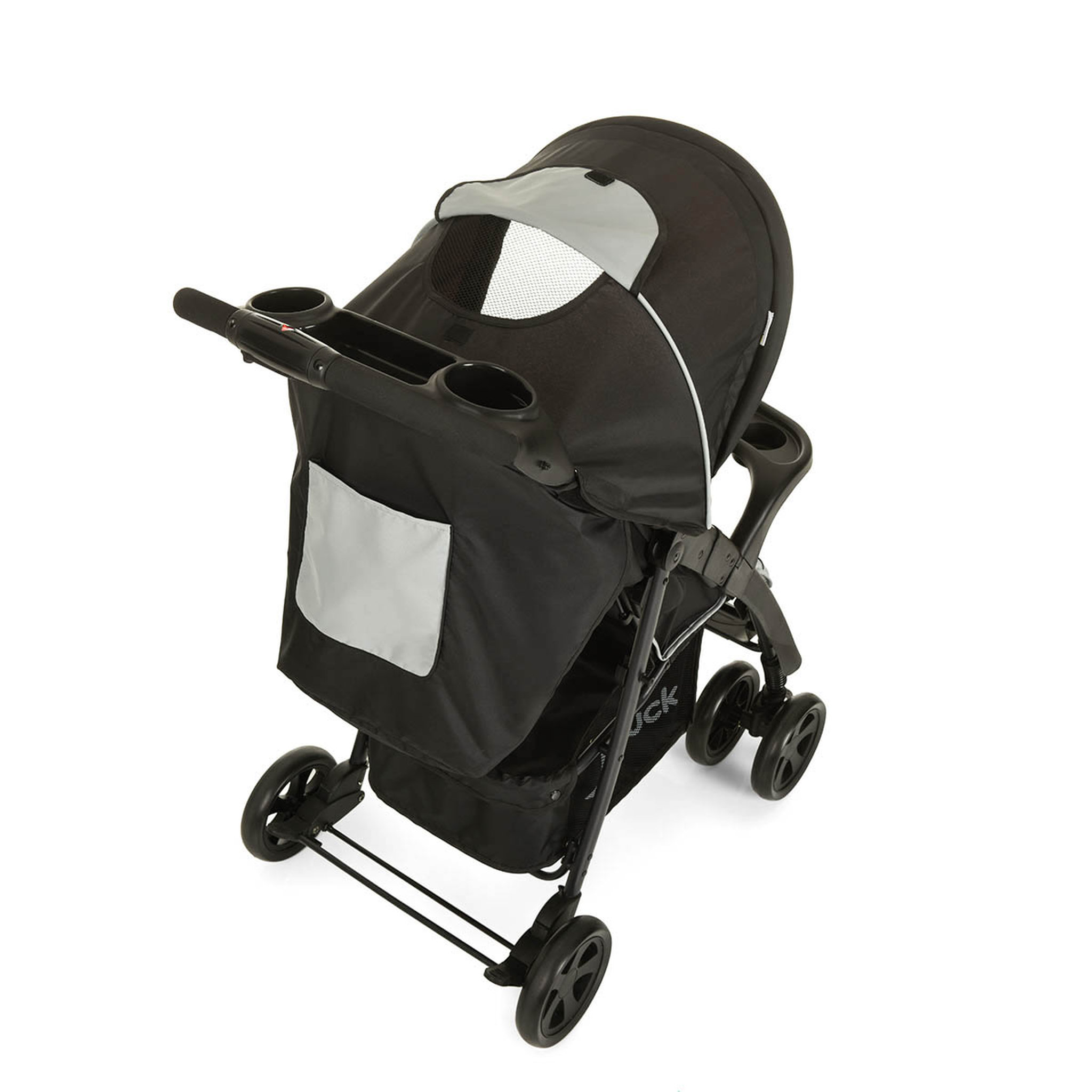 Voir la diapositive 2 : HAUCK Poussette Shopper Neo II - Caviar Silver