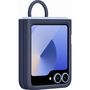 Voir la diapositive 3 : Samsung Coque et étui téléphone mobile Samsung Coque silicone avec anneau GALAXY Z FLIP 6 Bleu Nuit
