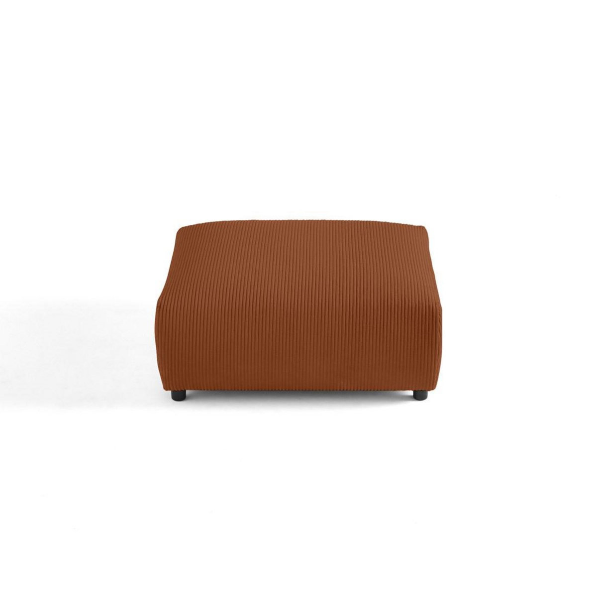 LISA DESIGN Garance - pouf modulable - en velours côtelé