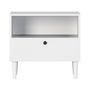 Voir la diapositive 2 : BEST MOBILIER Cleo - lit coffre avec led - 160x200 cm - sommier inclus - en velours