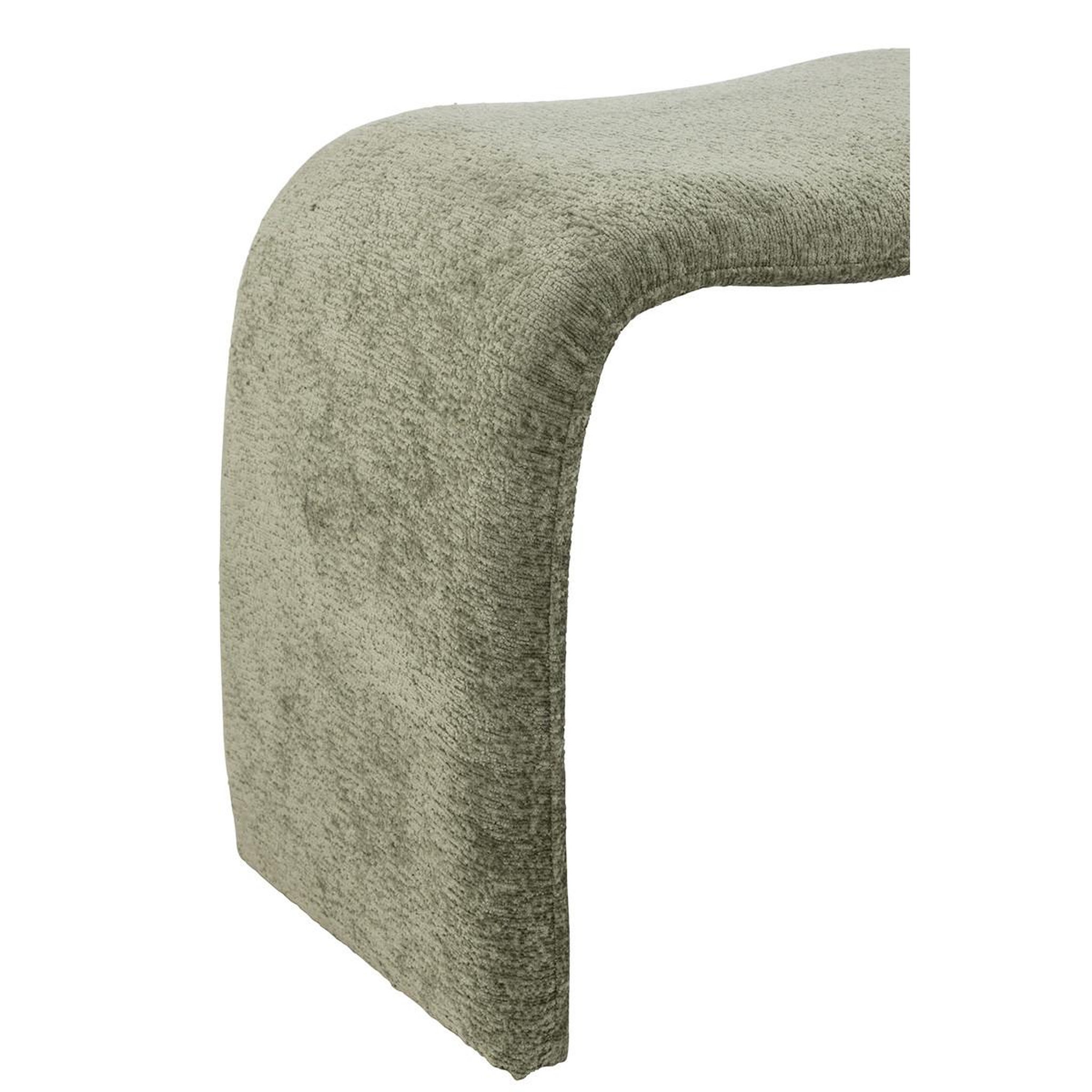 Voir la diapositive 5 : J-LINE Pouf design  anise  61cm vert menthe