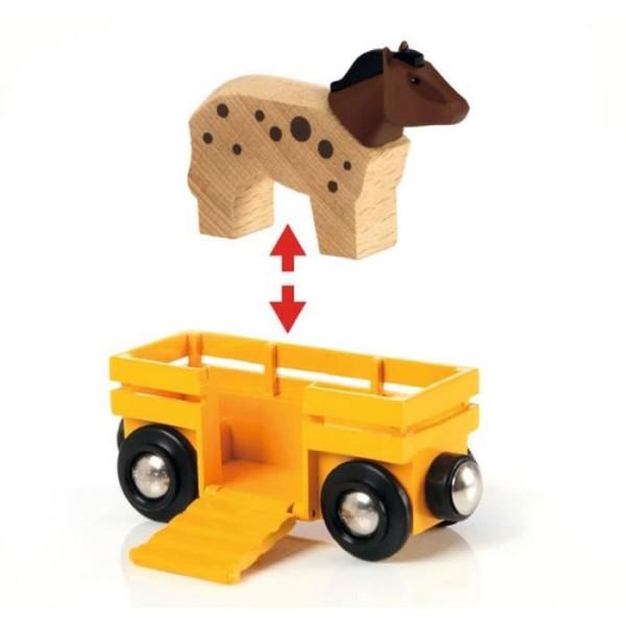 Voir la diapositive 5 : Brio Train des animaux de la ferme - brio - circuit en bois - ravensburger - mixte des 3 ans