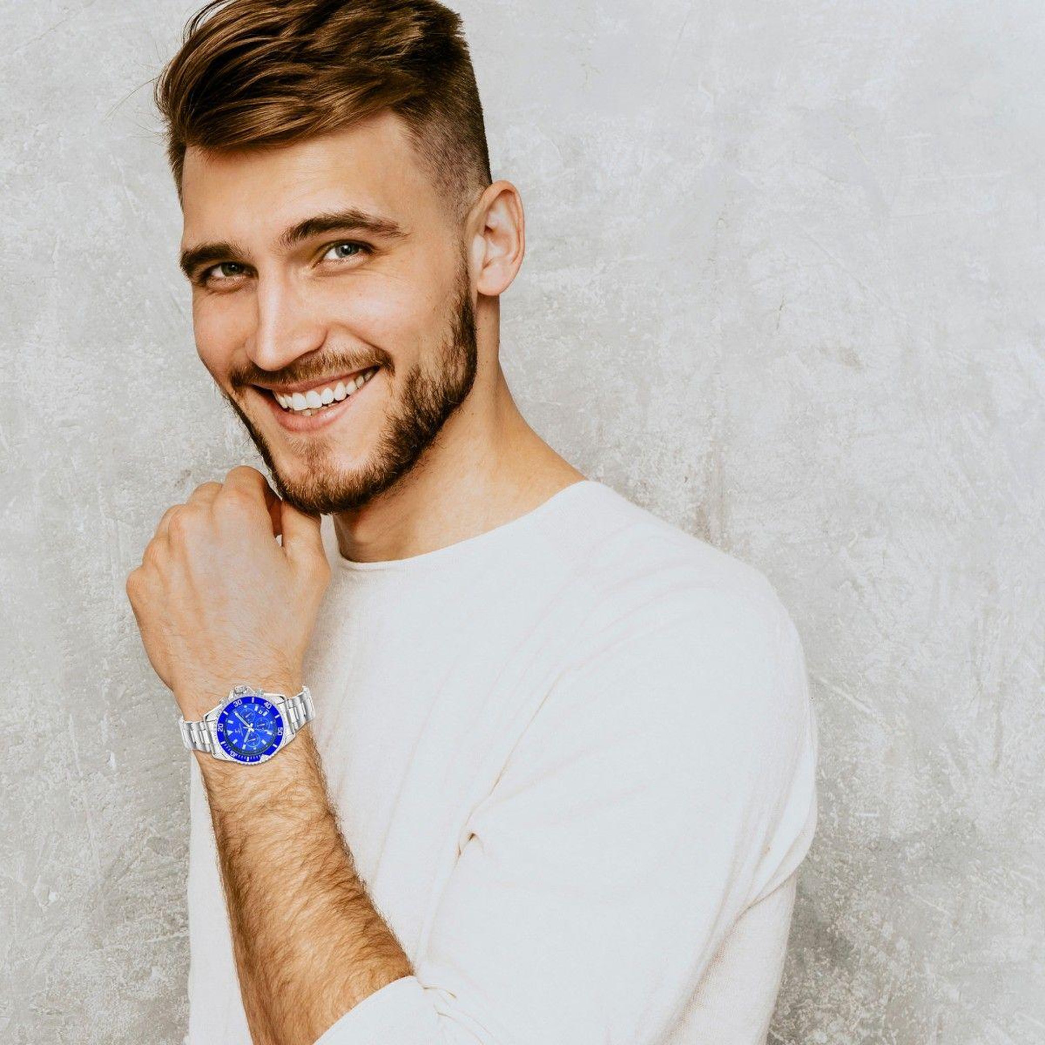 Voir la diapositive 2 : SC CRYSTAL Montre homme quartz par Pascal Szerman