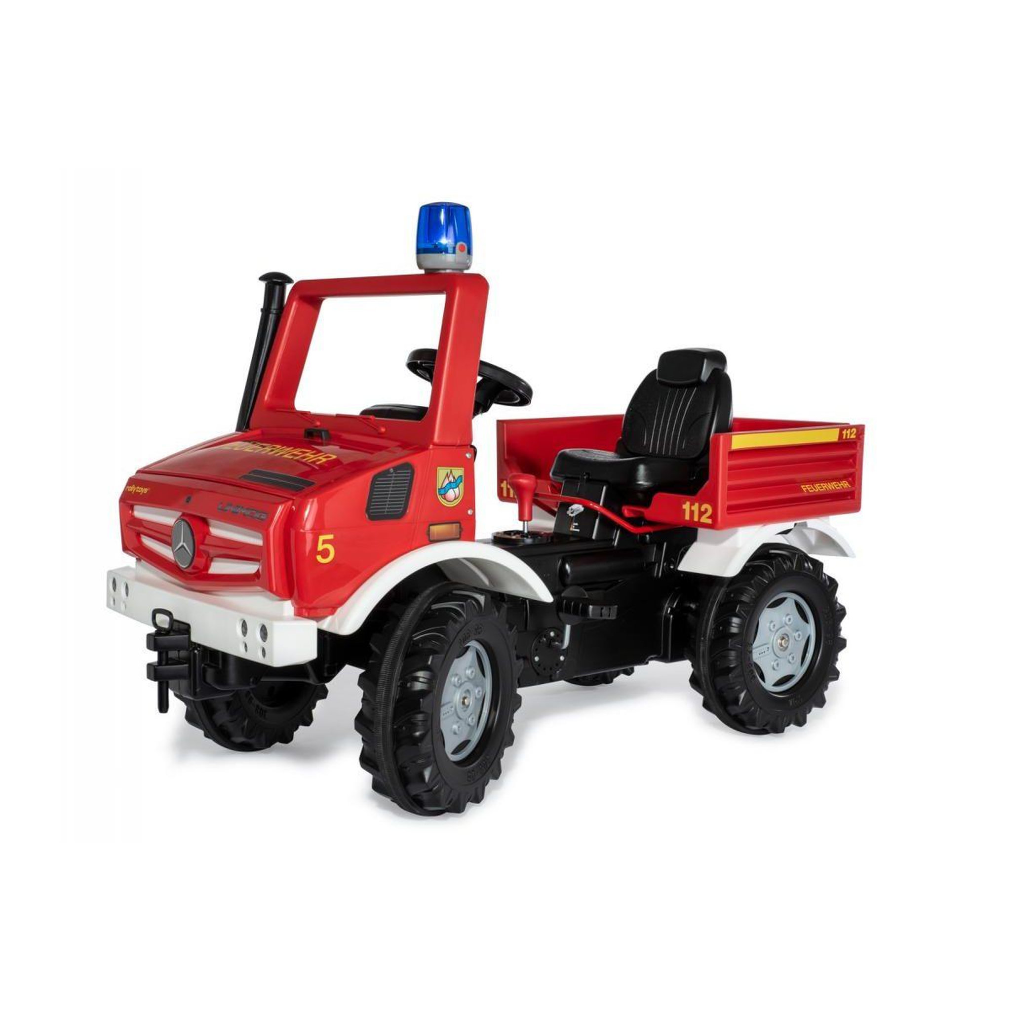 ROLLY TOYS Tracteur a pedales rollyunimog pompier