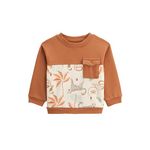 Petit Béguin Sweat-shirt enfant Tango. Coloris disponibles : Marron