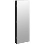 Voir la diapositive 2 : VIDAXL Armoire a bijoux avec miroir et eclairage LED mural noir