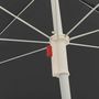 Voir la diapositive 4 : VIDAXL Parasol de jardin avec mat en acier anthracite 180 cm